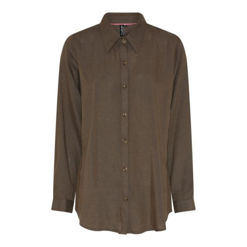 Soulmate Vævet Skjorte - Pierro 2 - Khaki Grøn