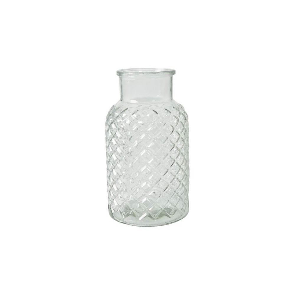 Rombe vase i glas