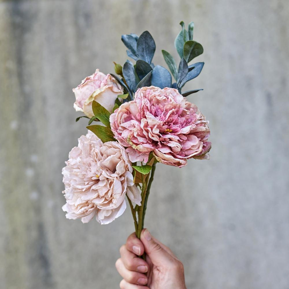Rose - Kunstig - Sart rosa