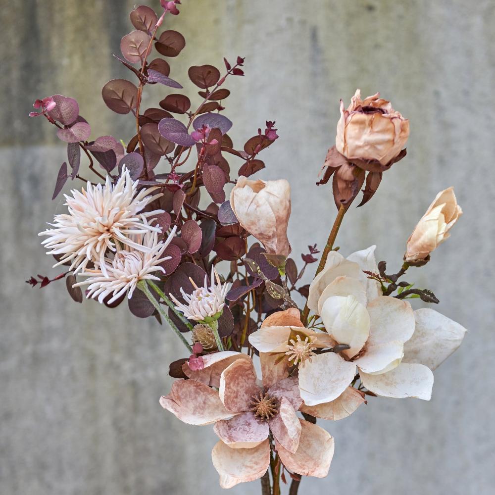 Rose - Kunstig - Gl. Rosa