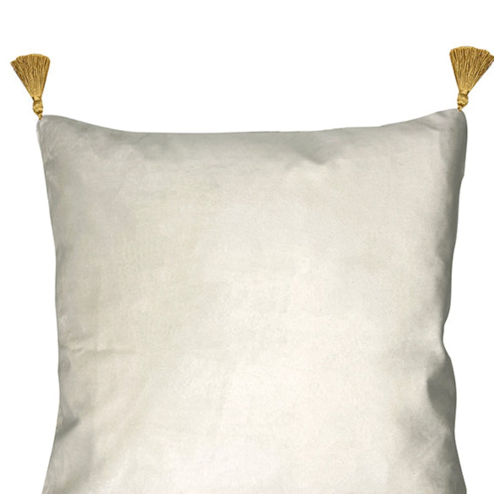 Pude - Velour - kvaster - 50 x 50cm
