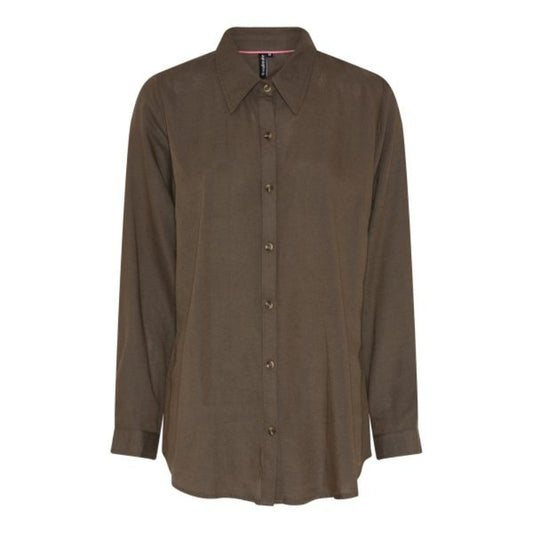 Soulmate Vævet Skjorte - Pierro 2 - Khaki Grøn