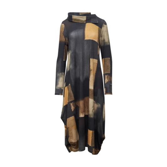 Kjole med print – E Avantgarde