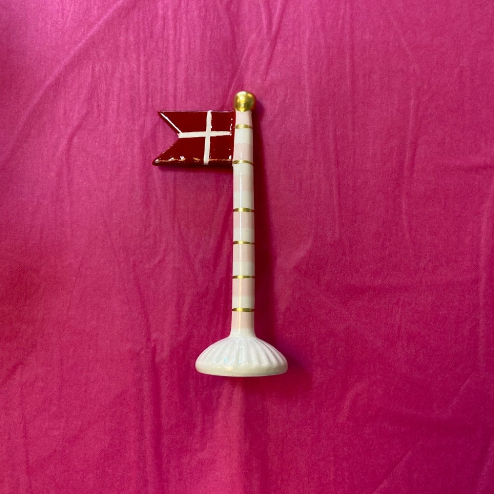 Flag - Farvede stænger - 19 cm høje