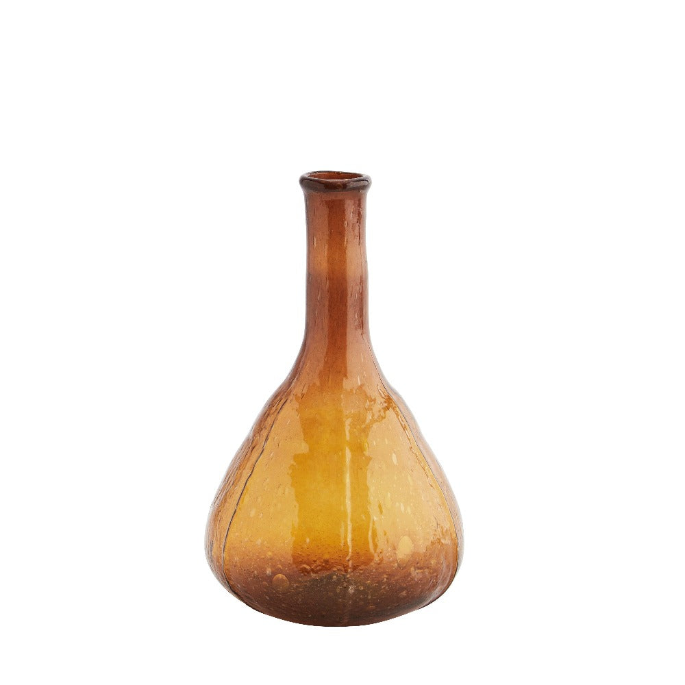 Vase - Mørk amber