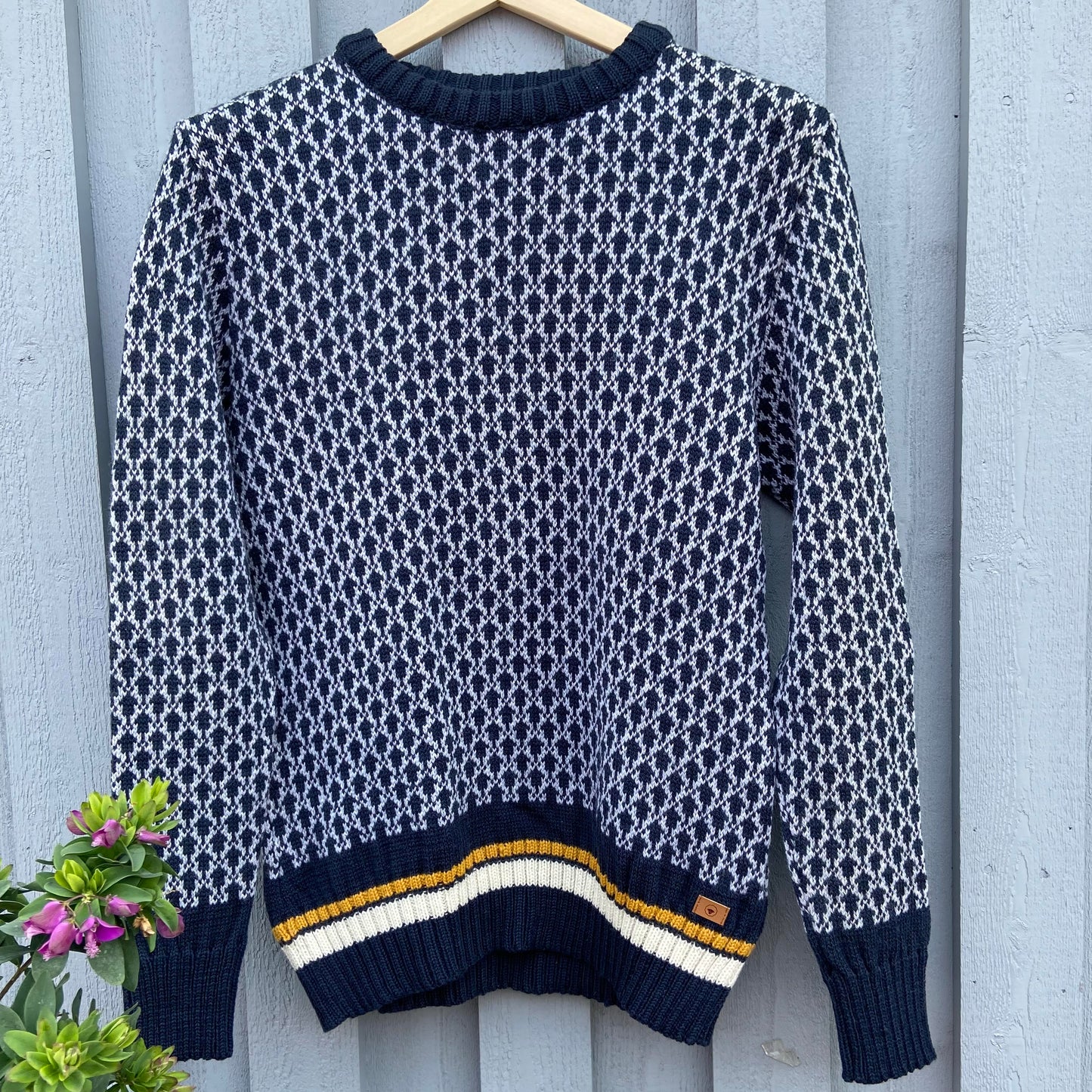 Sweater - Merinould - Frihed Blue